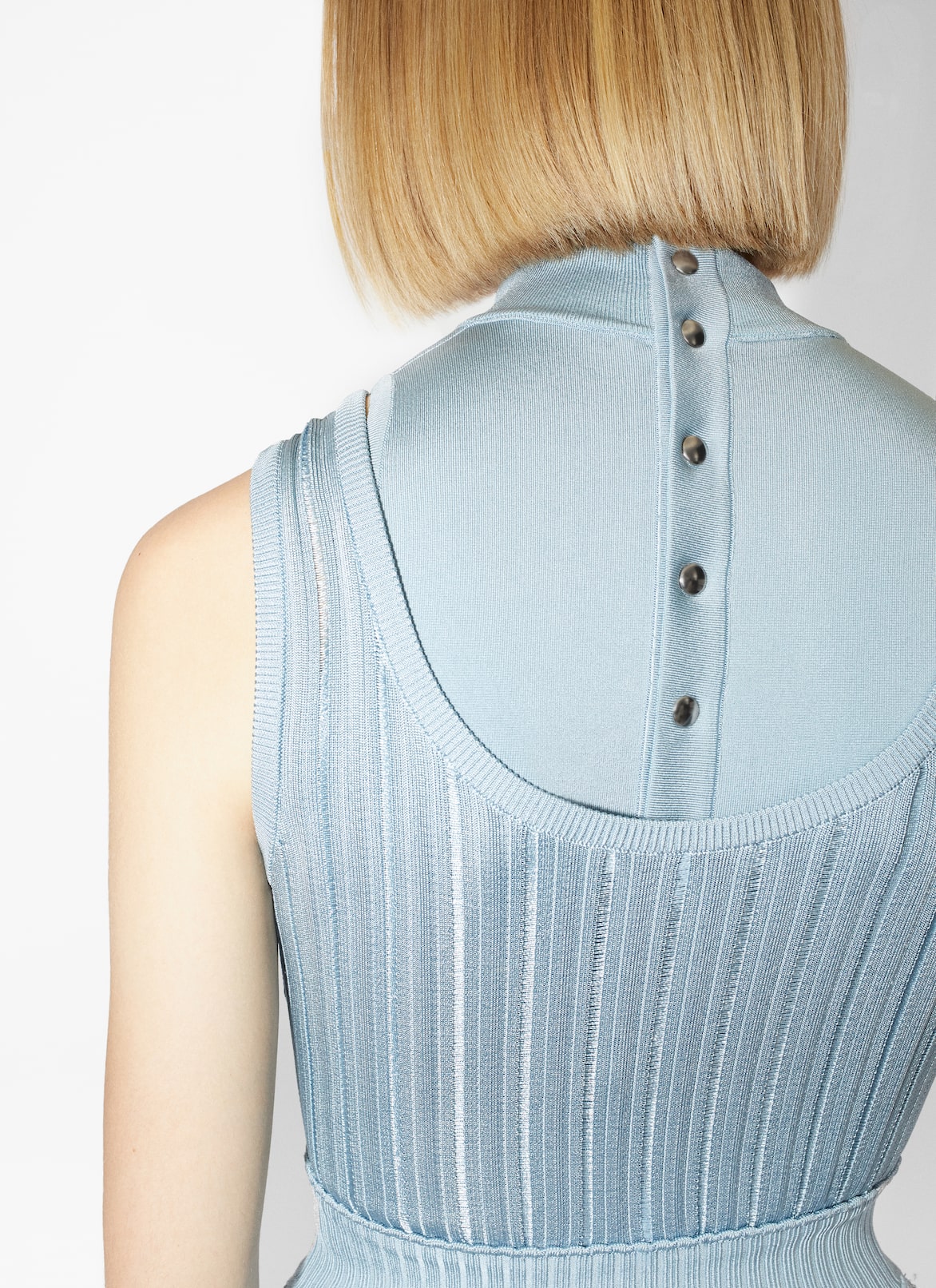 Abito Crinoline lucido ALAÏA ABITO CRINOLINE LUCIDO BLU